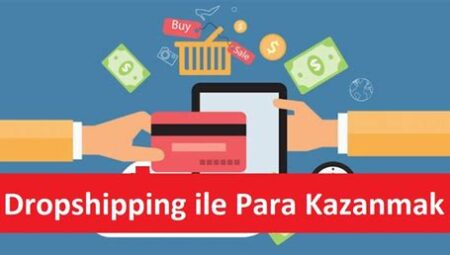 E-dropshipping Yöntemi İle İnternetten Para Kazanma